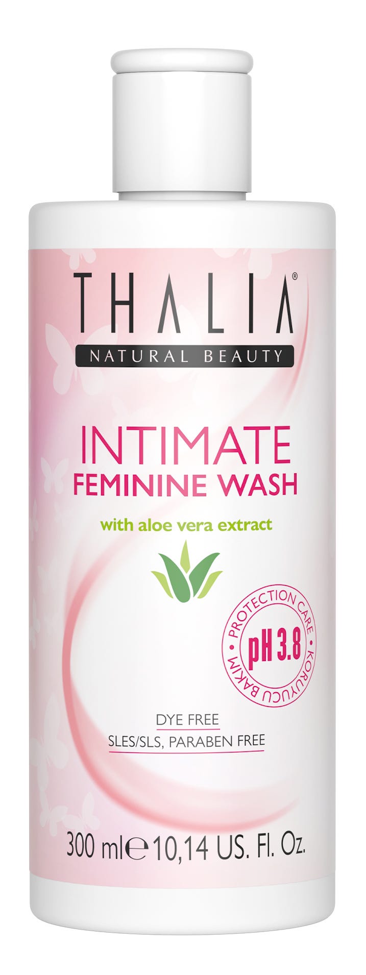 Thalia Intimate Feminine Wash Foaming Aloe Vera pH 3.8 300 ml