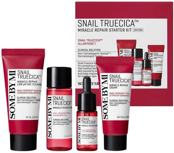 Some By MI Snail Truecica Miracle Repair Starter Kit 4-Piece Trial Set