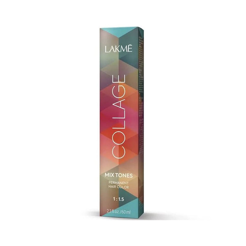 Lakme Collage Mix Tone Permanent Hair Dye Orange 0/40, 60 ml