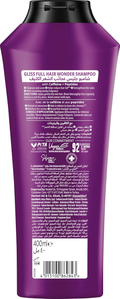 Gliss Full Hair Wonder Fullness Shampoo Strengthening Care for Fragile Hair 400 ml