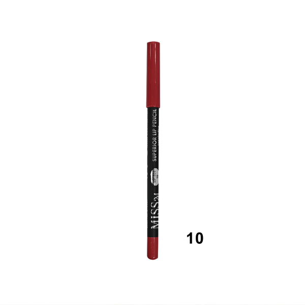 Miss 2M Superior Pen Lip Liner Smooth Long-Wear Formula Shade 10
