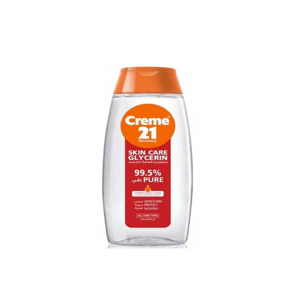 Creme 21 Glycerin Body Care 99.5% Pure Hydrating Formula 100 ml