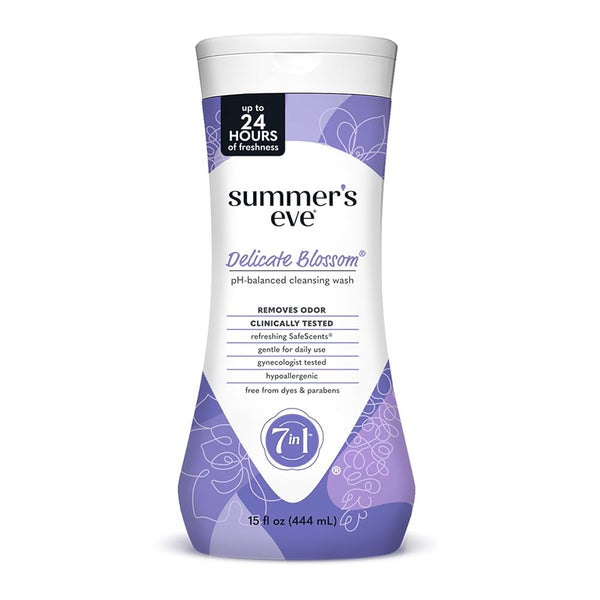 Summer's Eve Cleansing Wash Delicate Blossom 15 Oz