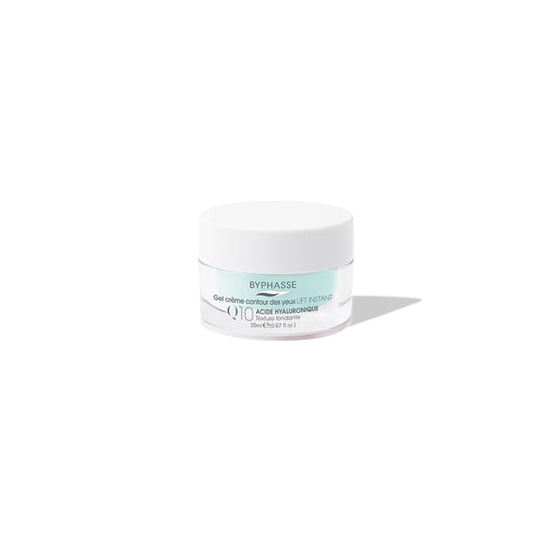 Byphasse Lift Q10 Eye Contour Gel Cream Hyaluronic Acid SPF 8 20 ml
