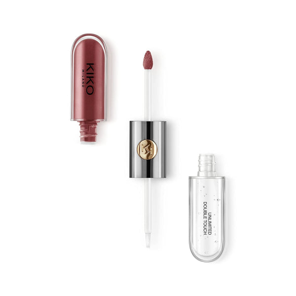 Kiko Milano Unlimited Double Touch Lipstick Double-Ended Base and Top Coat Shade 104