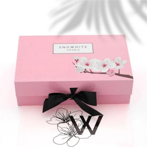 Snowhite Body Care Set Brightening Soap Cream and Coffee & Chlorophyll Scrubs 1 Set