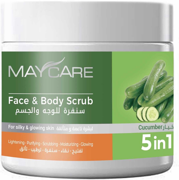 My Care 5 In1 Face and Body Scrub Cucumber 500ml