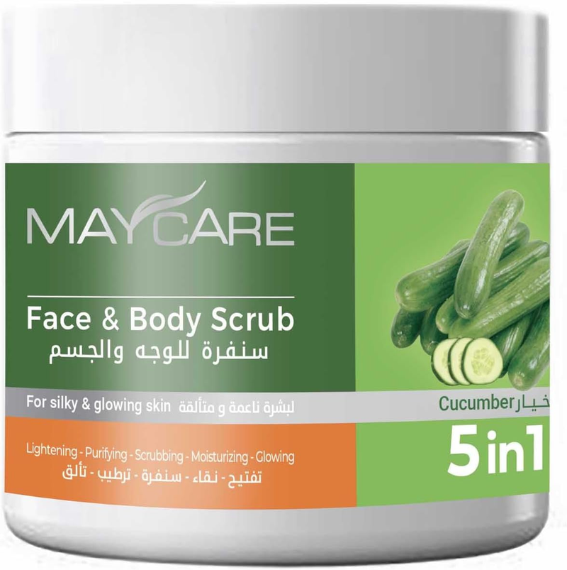 My Care 5 In1 Face and Body Scrub Cucumber 500ml