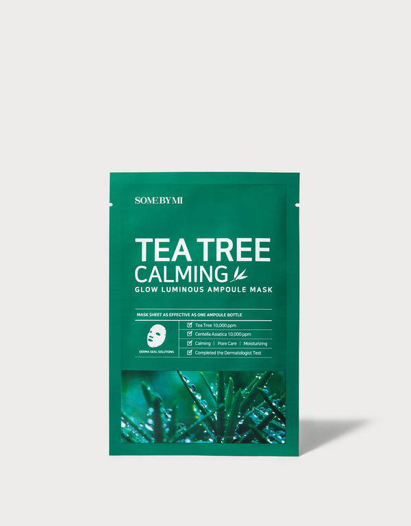 Some By MI Tea Tree Calming Luminous Ampoule Sheet Mask, 1 Sheet