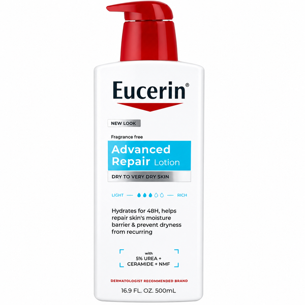 Eucerin Advanced Repair Lotion Moisturizing Body Lotion for Very Dry Skin