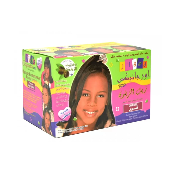 Organics Olive Oil Children's Hair Smoothing Cream, Straightening Care