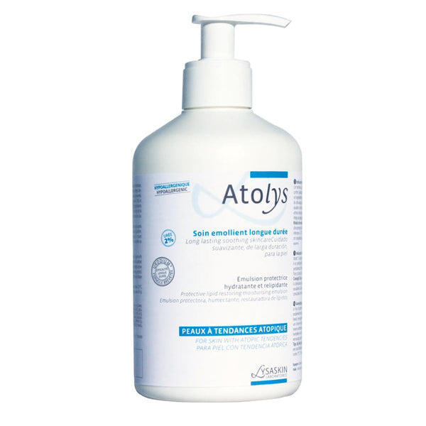 Lysaskin Atolys Emollient Lotion Urea 2% Soothing Moisturizer for Dry Skin 200 ml