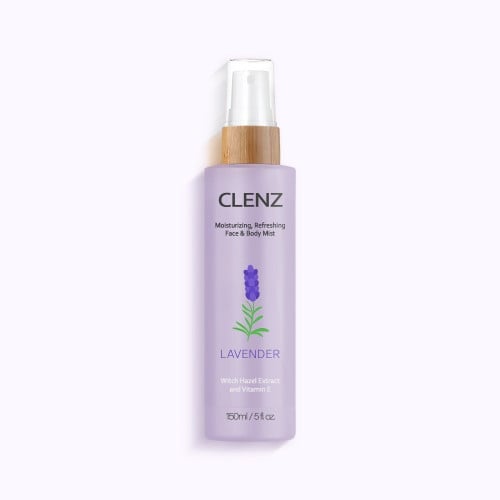 Cleanse Lavender Face & Body Mist Witch Hazel Refreshing Moisturizing Spray 150ml