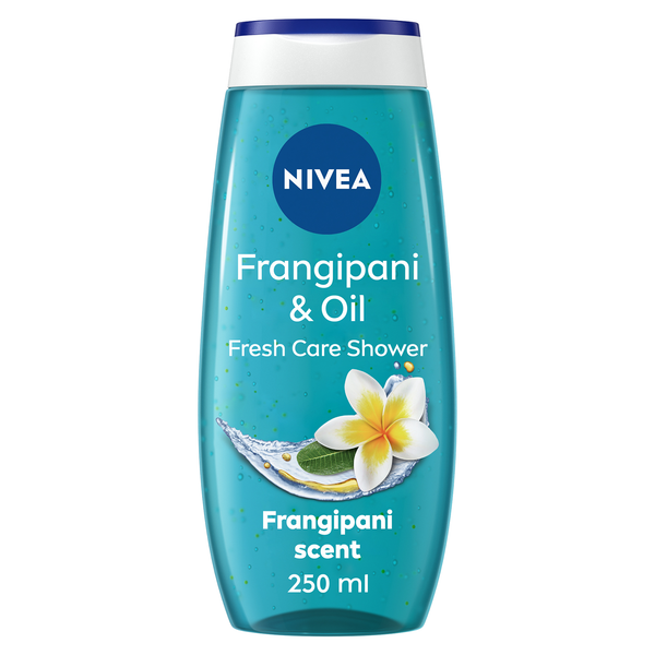 NIVEA Frangipani & Oil Shower Gel, Refreshing Liquid Body Wash