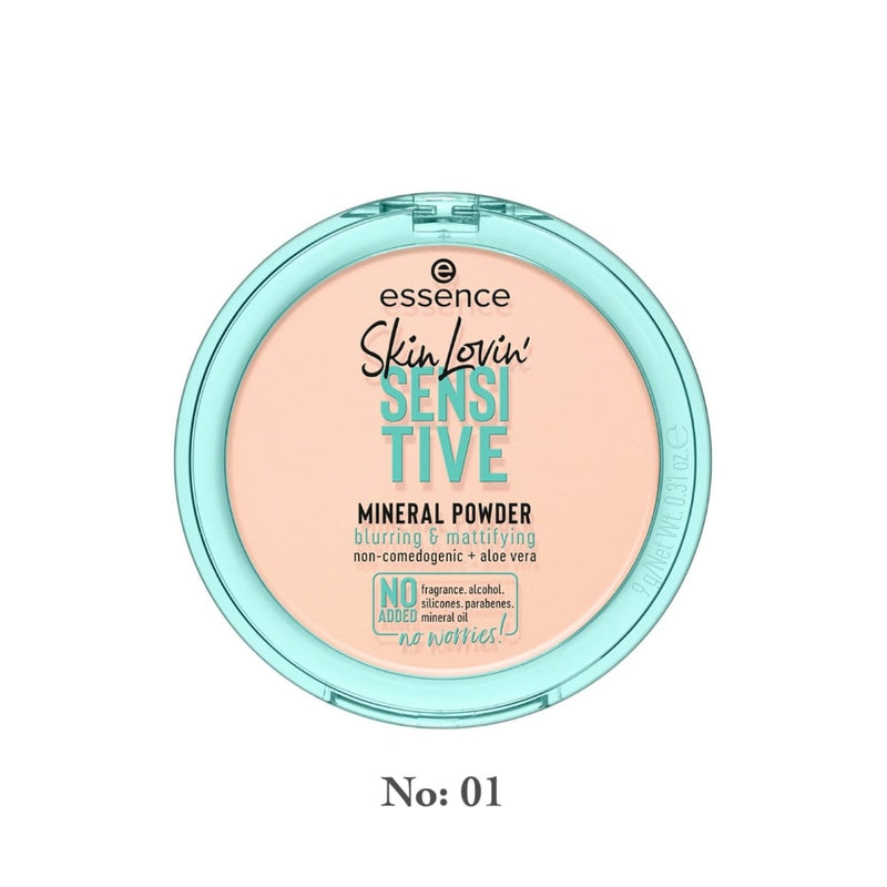 Essence Skin Lovin Sensitive Mineral Face Powder Soft Matte No. 01