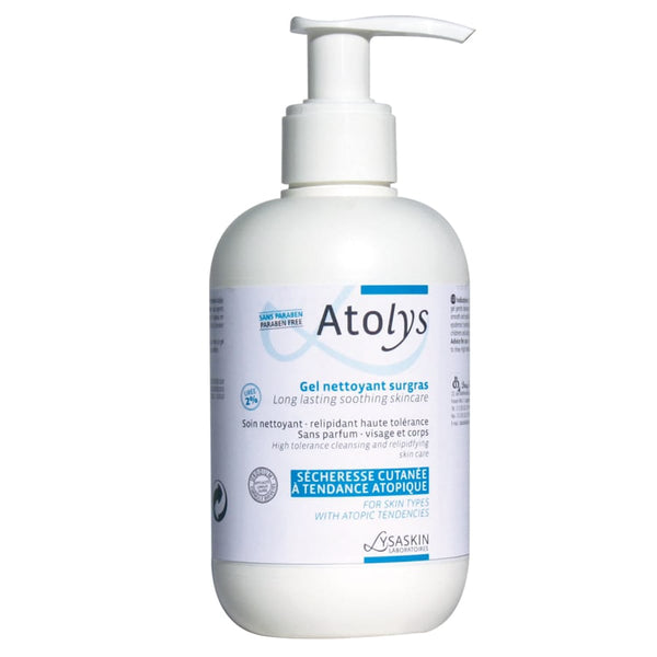 Lysaskin Atolys Cleansing Gel for Atopic-Prone Skin, Urea & Glycerin, 500 ml
