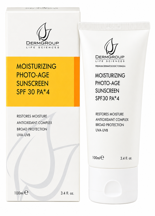 Dermgroup Moisturizing Sunscreen SPF 30+ Lightweight Face and Body Lotion 100ml