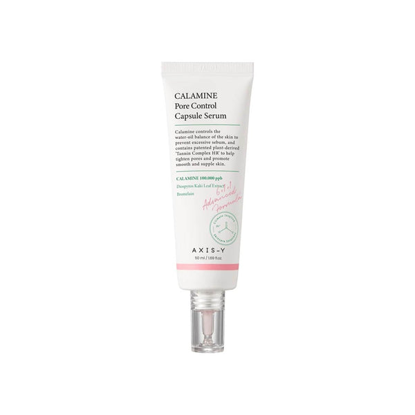 AXIS-Y Calamine Pore Control Capsule Serum, Sebum-Balancing Formula, 50 ml