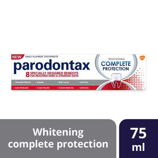 Parodontax Complete Protection Toothpaste Brightening Formula 75ml
