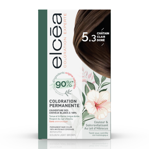 Noreva Elcea Permanent Hair Color 5.3 Golden Light Brown