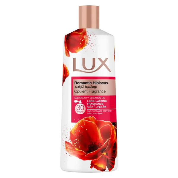Lux Body Wash Romantic Hibiscus Shower Gel Floral Scent 250ml