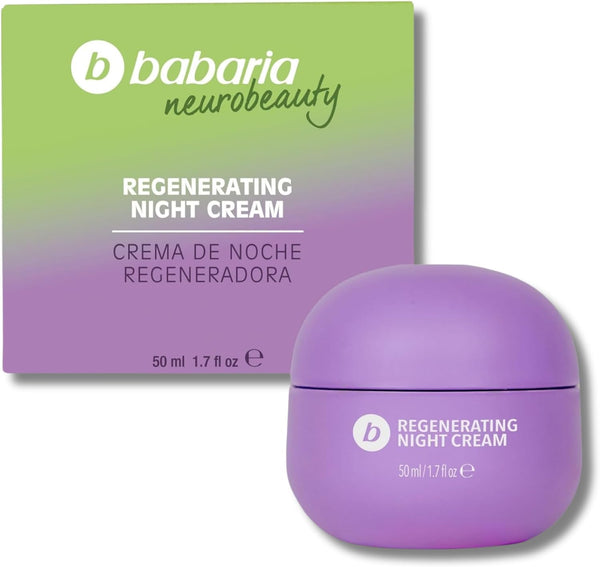 Babaria Neurobeauty Regenerating Night Face Cream Lightweight Lavender 50 ml