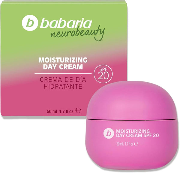 Babaria Neurobeauty Moisturizing Day Cream SPF 20 Lightweight Face Cream 50 ml