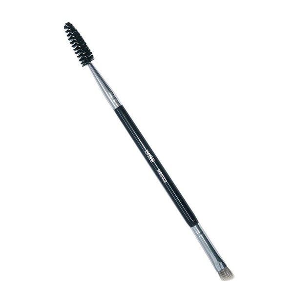 Makeover22 Double-Ended Eyebrow Makeup Brush, Soft Bristles, Shade 03