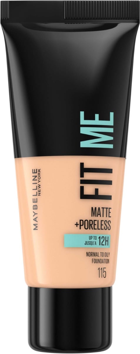 Maybelline Fit Me Matte + Poreless Foundation Matte Finish Ivory 115