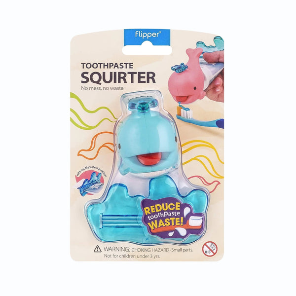 Flipper Toothpaste Squirter Whale Bluey Silicone Toothpaste Dispenser