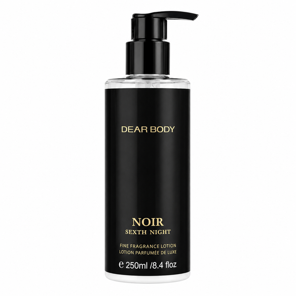Dear Body Noir Sixth Night Fine Fragrance Body Lotion Moisturizing Formula 250ml