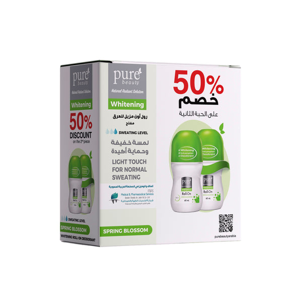 Pure Beauty Spring Blossom Roll-On Deodorant Long-Lasting Sweat Protection