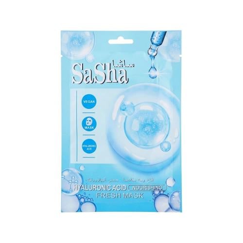Sasha Hyaluronic Acid Face Mask Sheet Mask Hydrating Treatment