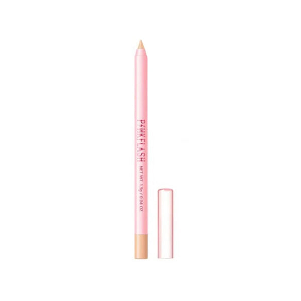 Pink Flash Eyeliner Pencil Smooth Black BK01 Long-Lasting Formula