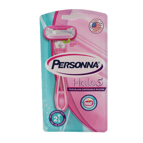 Personna Halo 5 Lady Razor Five-Blade Design 2 Piece