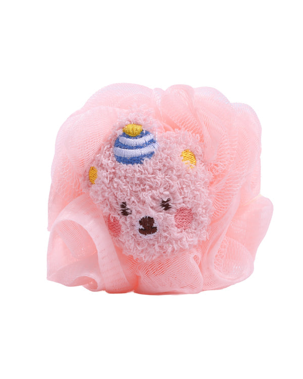 Spa System Round Body Loofah Mesh Bath Sponge Assorted Colors