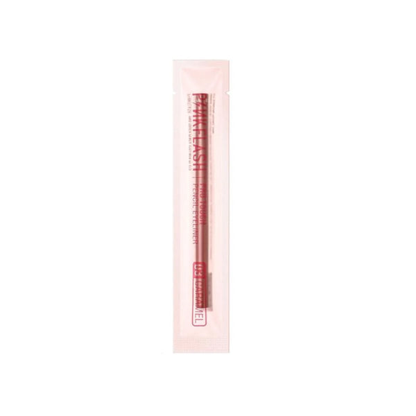 Pink Flash Gel Eyeliner Pencil 03 Caramel Rich Pigment Smooth Glide