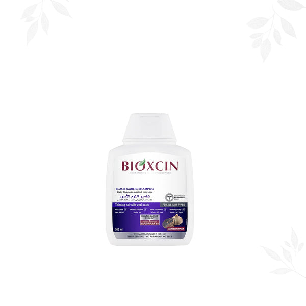 Bioxcin Black Garlic Shampoo Biocomplex B11 Nourishing Formula 300 ml