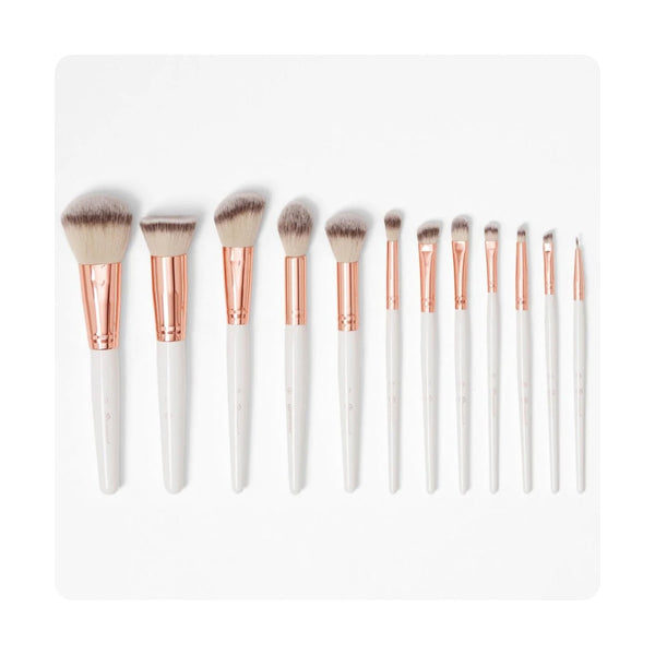 BH Cosmetics Brush Set 12 Pieces Rose Romance