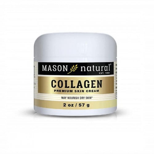 Mason Naturals Collagen Beauty Cream Moisturizer for Dry Skin, 57g