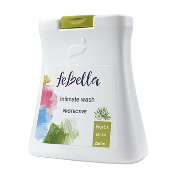 Febella Feminine Wash Intimate Gel Mild Cleanser Rose Fragrance