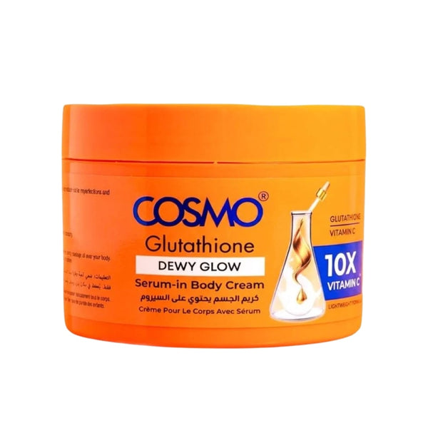 Cosmo Vitamin C Serum Body Cream Lightweight Radiance Formula 400ml