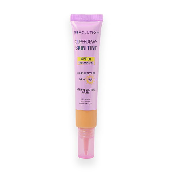 Revolution Superdewy Skin Tint SPF 30 Medium Neutral Warm Medium Coverage