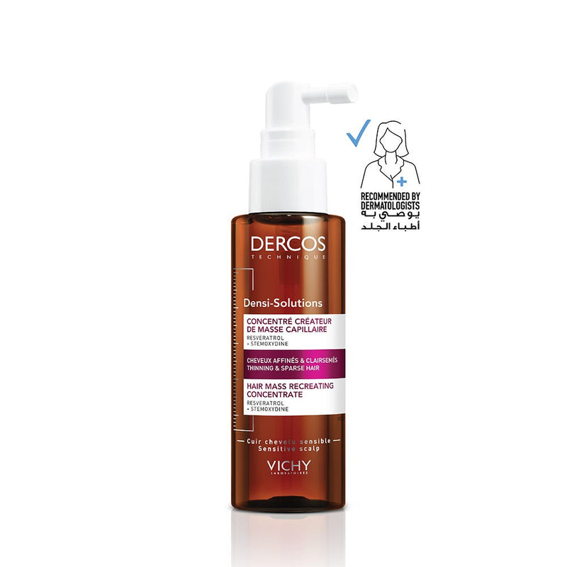 Vichy Dercos Densi-Solutions Hair Thickening Treatment Liquid Scalp Spray Resveratrol 100ml