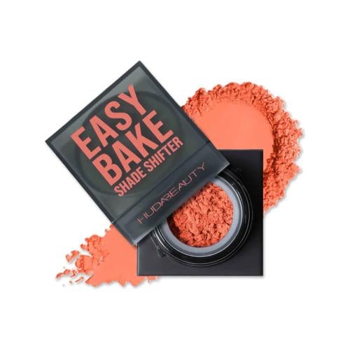 Huda Beauty Easy Bake Shade Shifter Loose Powder Peach Apricot Color Correcting