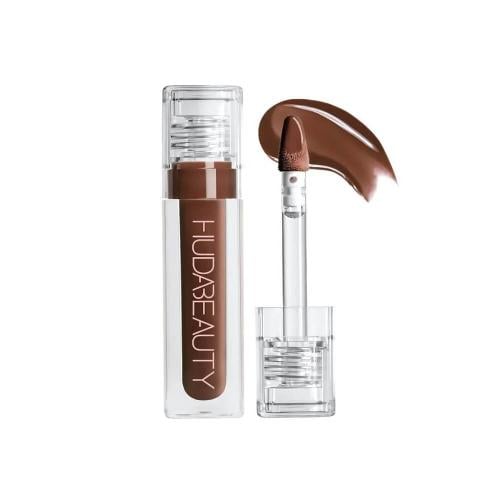 Huda Beauty Faux Filler Extra Shine Lip Gloss Coco Plant-Based Collagen Vitamin E 3.9 ml