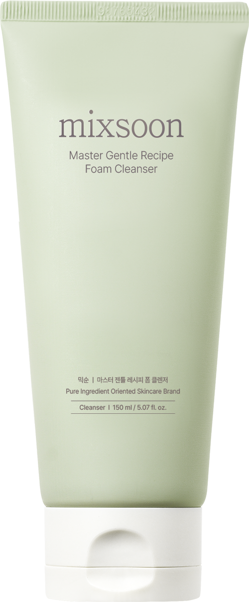 Mixsoon Master Gentle Recipe Foam Cleanser Gel Formula Heartleaf LHA PHA 150ml