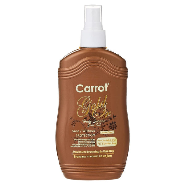 Carrot Sun Gold Tanning Oil Hydrating Bronze Finish