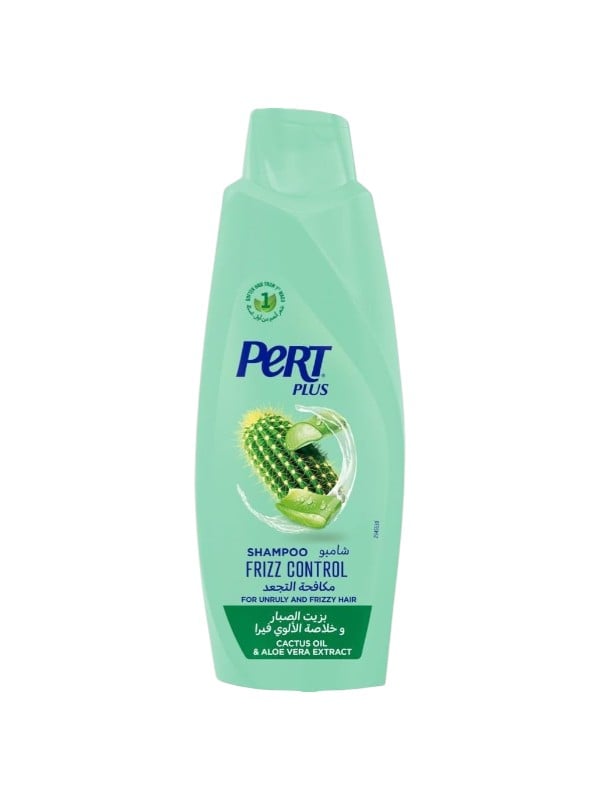 Pert Plus Anti-Frizz Shampoo with Aloe Vera Extract 600ml