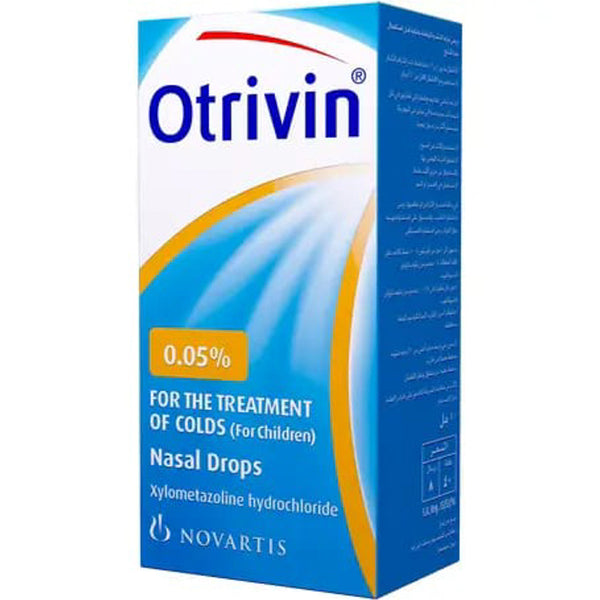 OTRIVIN Children Nasal Drops 0.05% Xylometazoline Hydrochloride 10 ml